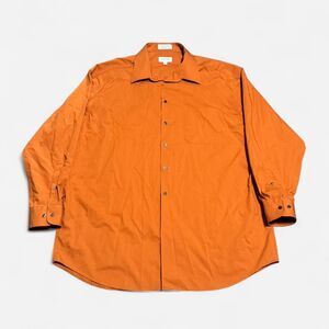 Concepts 100% cotton orange Size 18 (width 27in, length 28in) long sleeve shirt